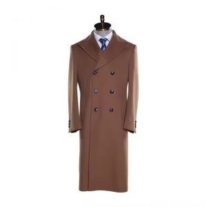 Classic Winter Wool Coat for Men